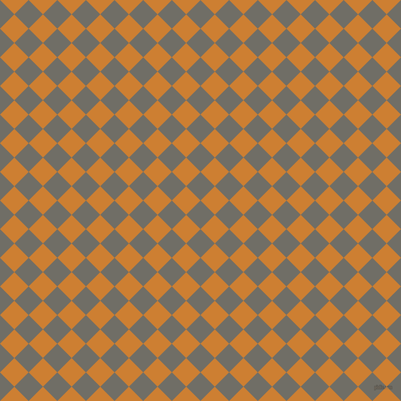 45/135 degree angle diagonal checkered chequered squares checker pattern checkers background, 40 pixel square size, , Ironside Grey and Bronze checkers chequered checkered squares seamless tileable