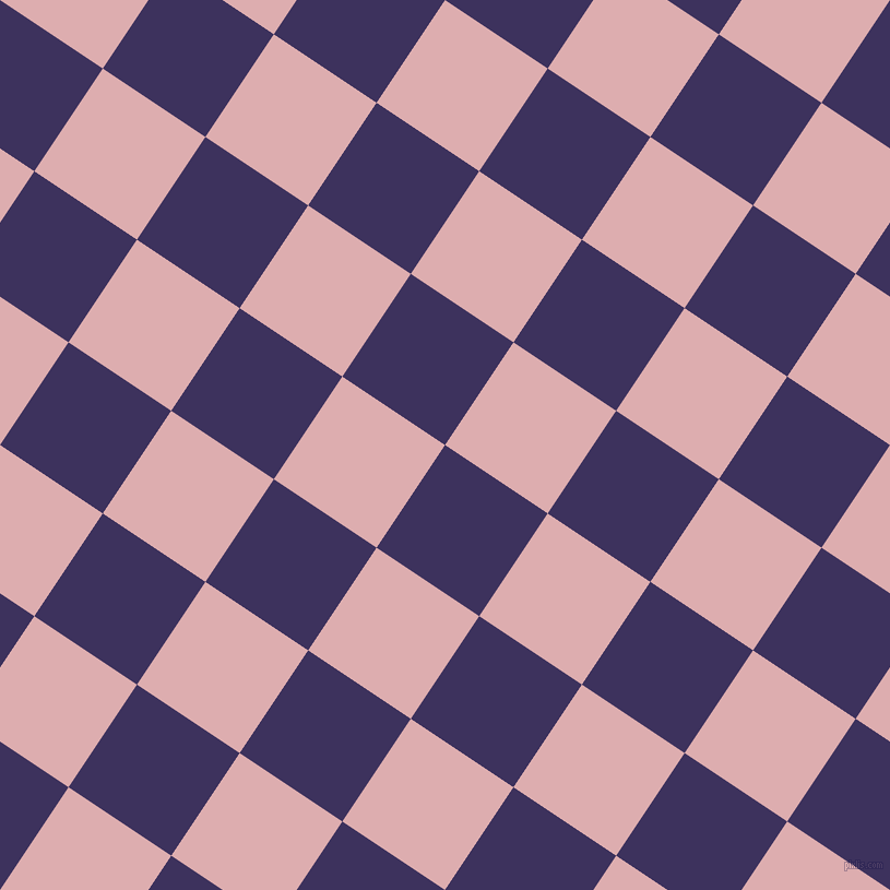 56/146 degree angle diagonal checkered chequered squares checker pattern checkers background, 113 pixel square size, , Jacarta and Pale Chestnut checkers chequered checkered squares seamless tileable