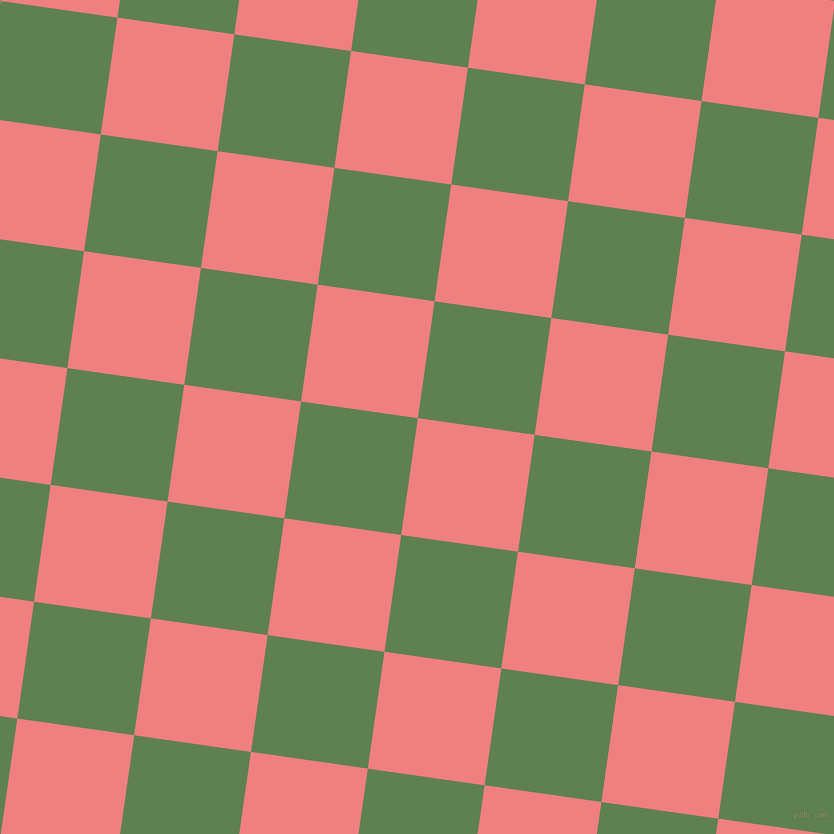 82/172 degree angle diagonal checkered chequered squares checker pattern checkers background, 118 pixel square size, , Light Coral and Glade Green checkers chequered checkered squares seamless tileable