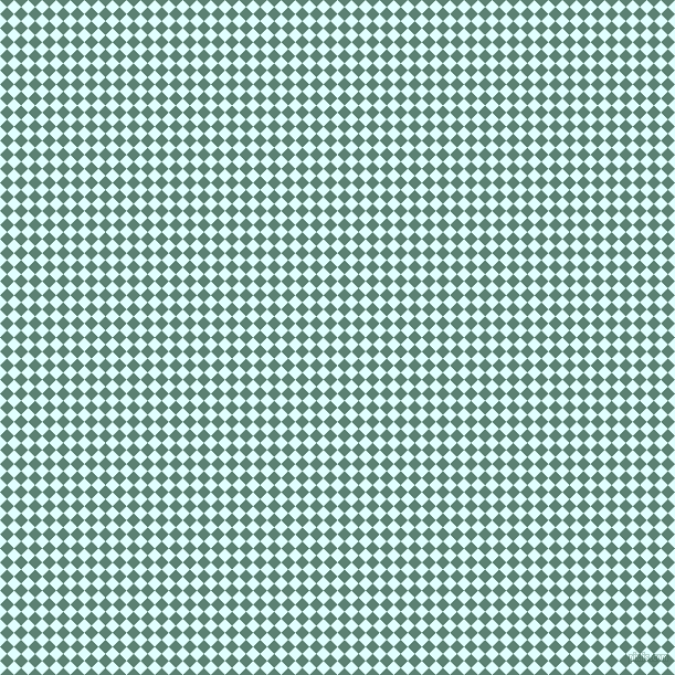 45/135 degree angle diagonal checkered chequered squares checker pattern checkers background, 9 pixel squares size, Light Cyan and Cutty Sark checkers chequered checkered squares seamless tileable