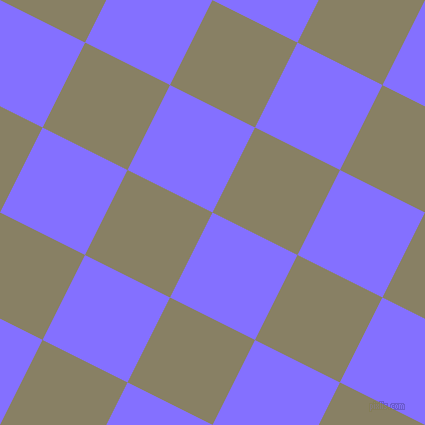 63/153 degree angle diagonal checkered chequered squares checker pattern checkers background, 95 pixel square size, , Light Slate Blue and Olive Haze checkers chequered checkered squares seamless tileable
