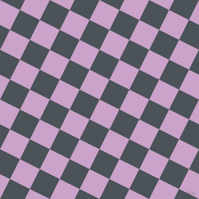 63/153 degree angle diagonal checkered chequered squares checker pattern checkers background, 77 pixel square size, , Lilac and Trout checkers chequered checkered squares seamless tileable