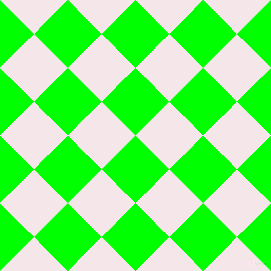 45/135 degree angle diagonal checkered chequered squares checker pattern checkers background, 97 pixel squares size, , Lime and Amour checkers chequered checkered squares seamless tileable