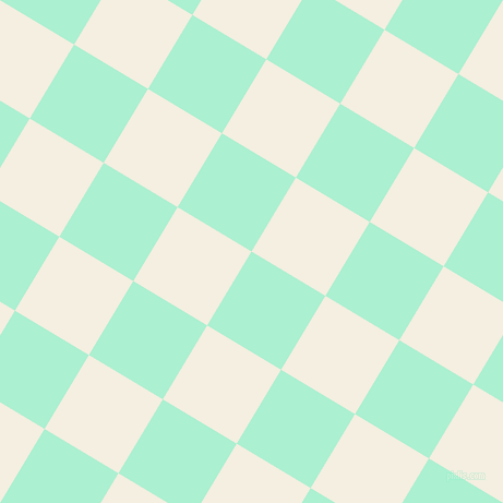 59/149 degree angle diagonal checkered chequered squares checker pattern checkers background, 79 pixel square size, Magic Mint and Bianca checkers chequered checkered squares seamless tileable