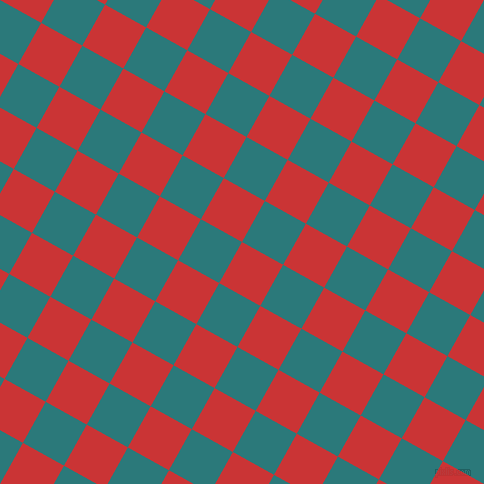 61/151 degree angle diagonal checkered chequered squares checker pattern checkers background, 47 pixel square size, , Mahogany and Atoll checkers chequered checkered squares seamless tileable
