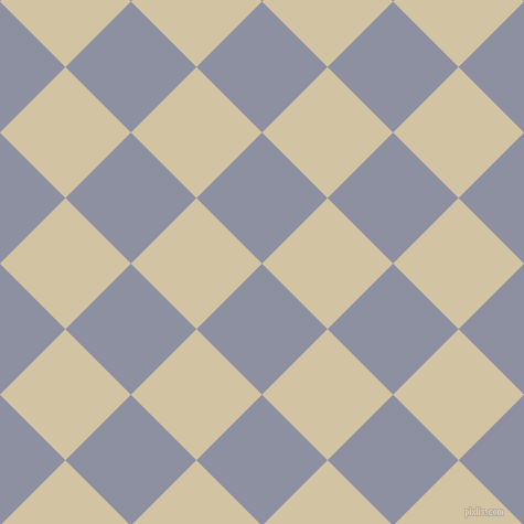 45/135 degree angle diagonal checkered chequered squares checker pattern checkers background, 84 pixel squares size, , Manatee and Double Spanish White checkers chequered checkered squares seamless tileable
