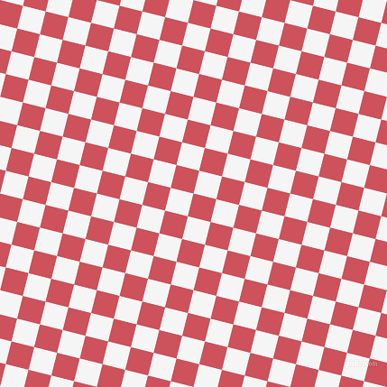 76/166 degree angle diagonal checkered chequered squares checker pattern checkers background, 26 pixel square size, , Mandy and White Smoke checkers chequered checkered squares seamless tileable