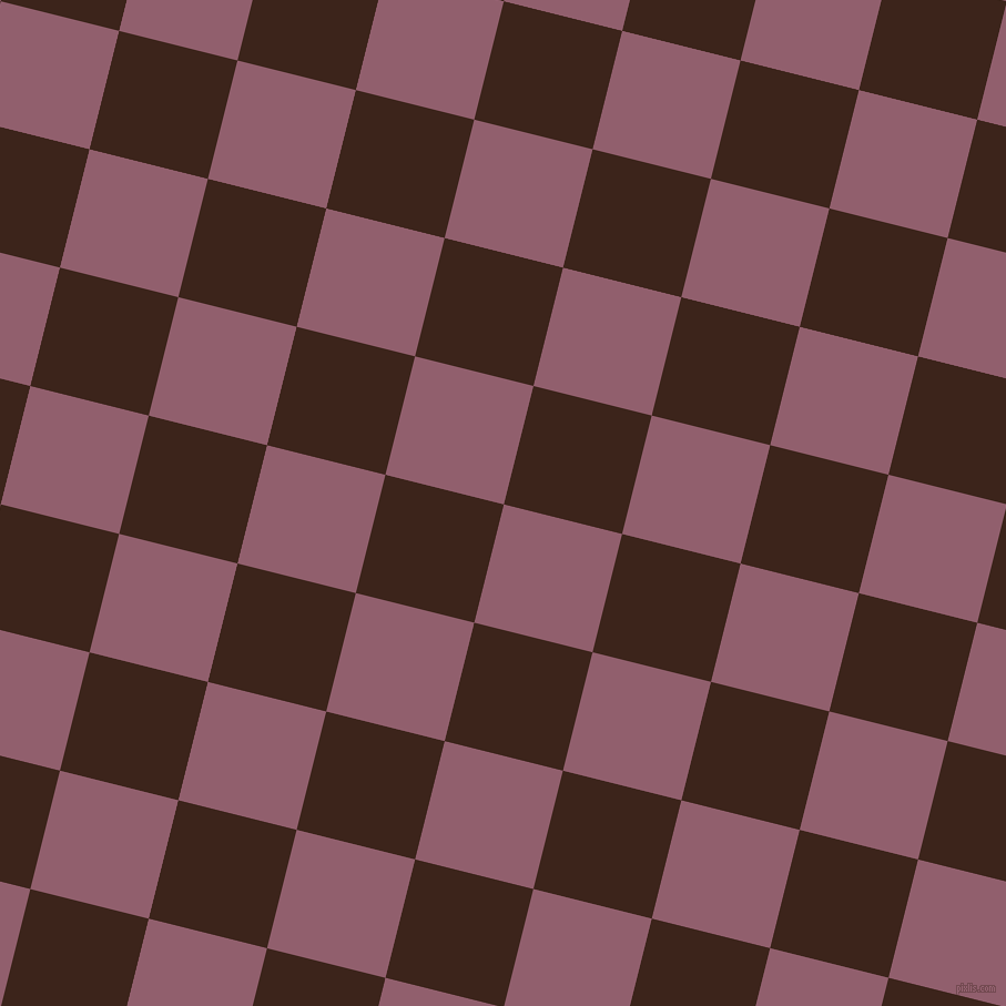 76/166 degree angle diagonal checkered chequered squares checker pattern checkers background, 110 pixel square size, , Mauve Taupe and Brown Pod checkers chequered checkered squares seamless tileable