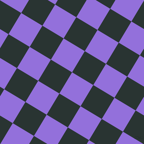 59/149 degree angle diagonal checkered chequered squares checker pattern checkers background, 104 pixel squares size, Medium Purple and Aztec checkers chequered checkered squares seamless tileable