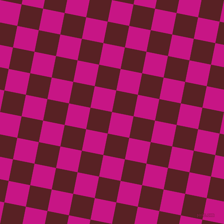 79/169 degree angle diagonal checkered chequered squares checker pattern checkers background, 44 pixel square size, , Medium Violet Red and Burnt Crimson checkers chequered checkered squares seamless tileable