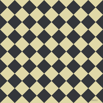 45/135 degree angle diagonal checkered chequered squares checker pattern checkers background, 42 pixel squares size, , Mint Julep and Shark checkers chequered checkered squares seamless tileable