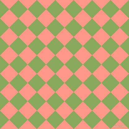 45/135 degree angle diagonal checkered chequered squares checker pattern checkers background, 42 pixel square size, , Mona Lisa and Chelsea Cucumber checkers chequered checkered squares seamless tileable