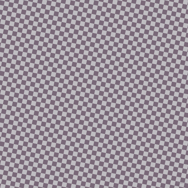 79/169 degree angle diagonal checkered chequered squares checker pattern checkers background, 19 pixel square size, , Old Lavender and French Grey checkers chequered checkered squares seamless tileable