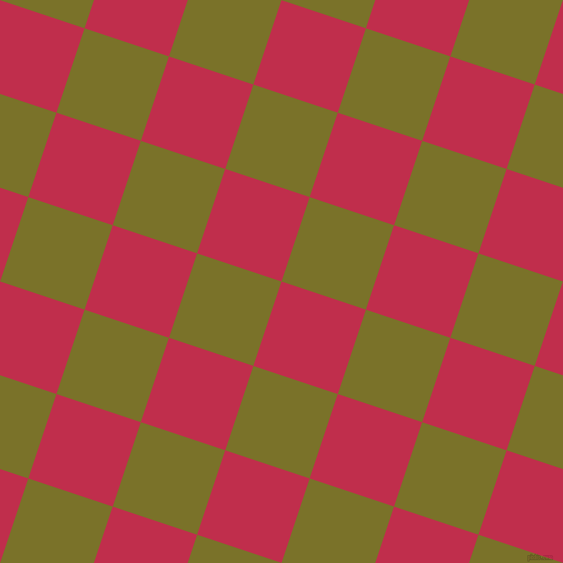 72/162 degree angle diagonal checkered chequered squares checker pattern checkers background, 125 pixel square size, , Old Rose and Pesto checkers chequered checkered squares seamless tileable