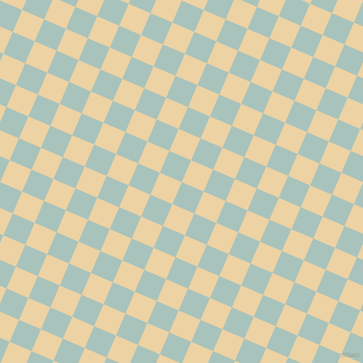 67/157 degree angle diagonal checkered chequered squares checker pattern checkers background, 48 pixel squares size, , Opal and Dairy Cream checkers chequered checkered squares seamless tileable