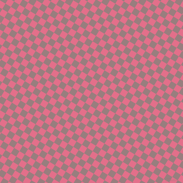 59/149 degree angle diagonal checkered chequered squares checker pattern checkers background, 20 pixel squares size, , Opium and Deep Blush checkers chequered checkered squares seamless tileable