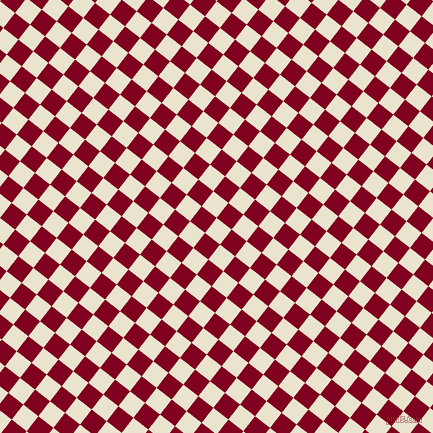 52/142 degree angle diagonal checkered chequered squares checker pattern checkers background, 19 pixel squares size, Orange White and Burgundy checkers chequered checkered squares seamless tileable