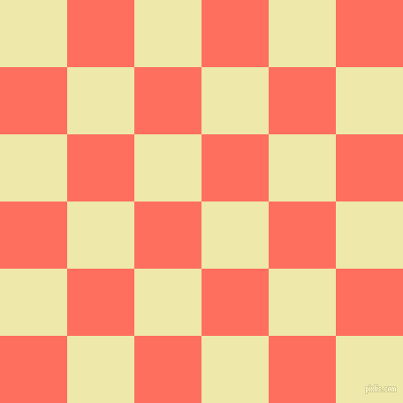 checkered chequered squares checkers background checker pattern, 76 pixel square size, , Pale Goldenrod and Bittersweet checkers chequered checkered squares seamless tileable