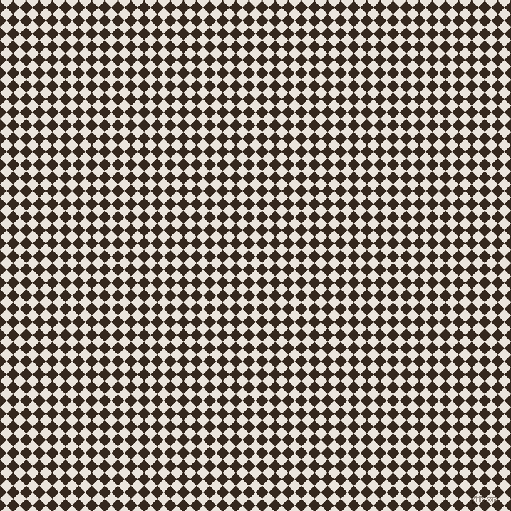 45/135 degree angle diagonal checkered chequered squares checker pattern checkers background, 13 pixel squares size, , Pampas and Cocoa Brown checkers chequered checkered squares seamless tileable