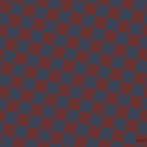 81/171 degree angle diagonal checkered chequered squares checker pattern checkers background, 42 pixel squares size, , Persian Plum and Blue Zodiac checkers chequered checkered squares seamless tileable