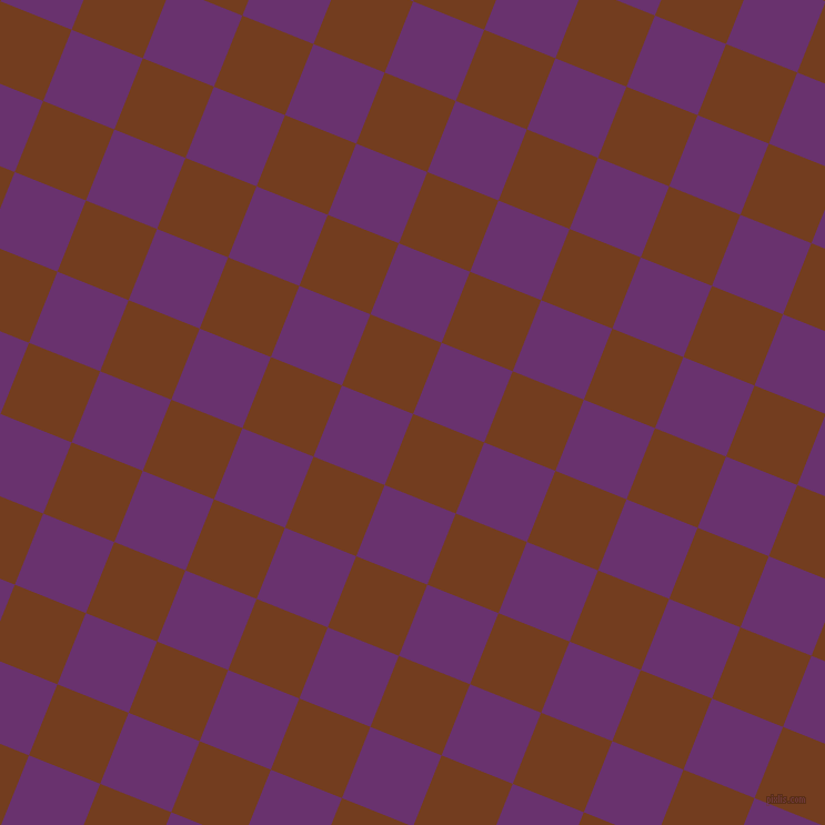 68/158 degree angle diagonal checkered chequered squares checker pattern checkers background, 69 pixel squares size, , Peru Tan and Seance checkers chequered checkered squares seamless tileable