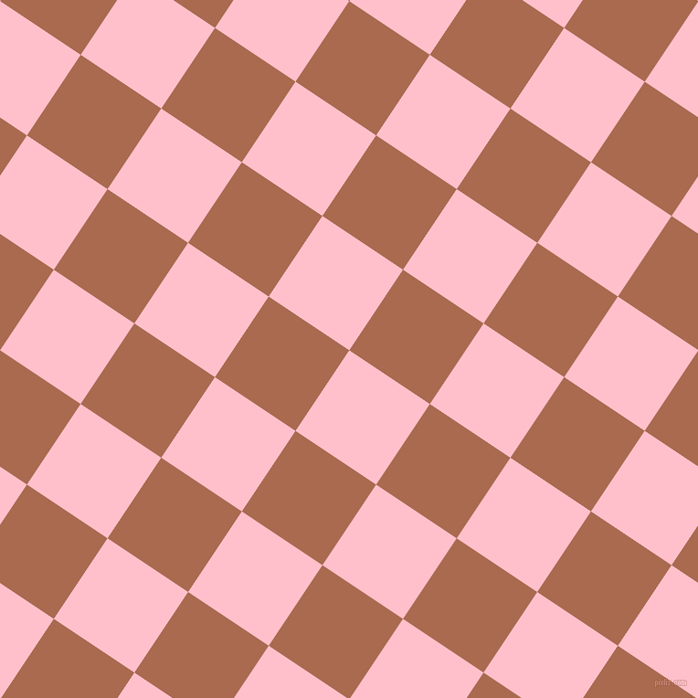 56/146 degree angle diagonal checkered chequered squares checker pattern checkers background, 106 pixel squares size, , Pink and Sante Fe checkers chequered checkered squares seamless tileable