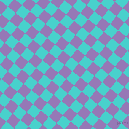 51/141 degree angle diagonal checkered chequered squares checker pattern checkers background, 34 pixel squares size, , Purple Mountain