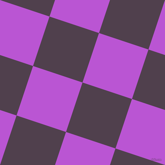 72/162 degree angle diagonal checkered chequered squares checker pattern checkers background, 177 pixel squares size, Purple Taupe and Medium Orchid checkers chequered checkered squares seamless tileable