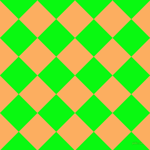 45/135 degree angle diagonal checkered chequered squares checker pattern checkers background, 86 pixel squares size, , Rajah and Free Speech Green checkers chequered checkered squares seamless tileable