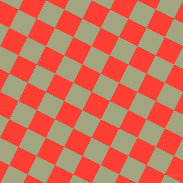 63/153 degree angle diagonal checkered chequered squares checker pattern checkers background, 66 pixel squares size, , Red Orange and Locust checkers chequered checkered squares seamless tileable