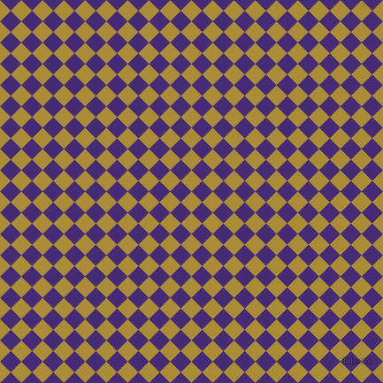 45/135 degree angle diagonal checkered chequered squares checker pattern checkers background, 17 pixel square size, Reef Gold and Windsor checkers chequered checkered squares seamless tileable