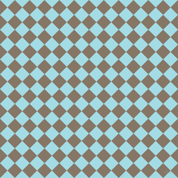 45/135 degree angle diagonal checkered chequered squares checker pattern checkers background, 40 pixel square size, , Sand Dune and Charlotte checkers chequered checkered squares seamless tileable