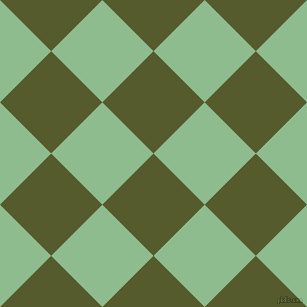 45/135 degree angle diagonal checkered chequered squares checker pattern checkers background, 103 pixel square size, , Saratoga and Dark Sea Green checkers chequered checkered squares seamless tileable