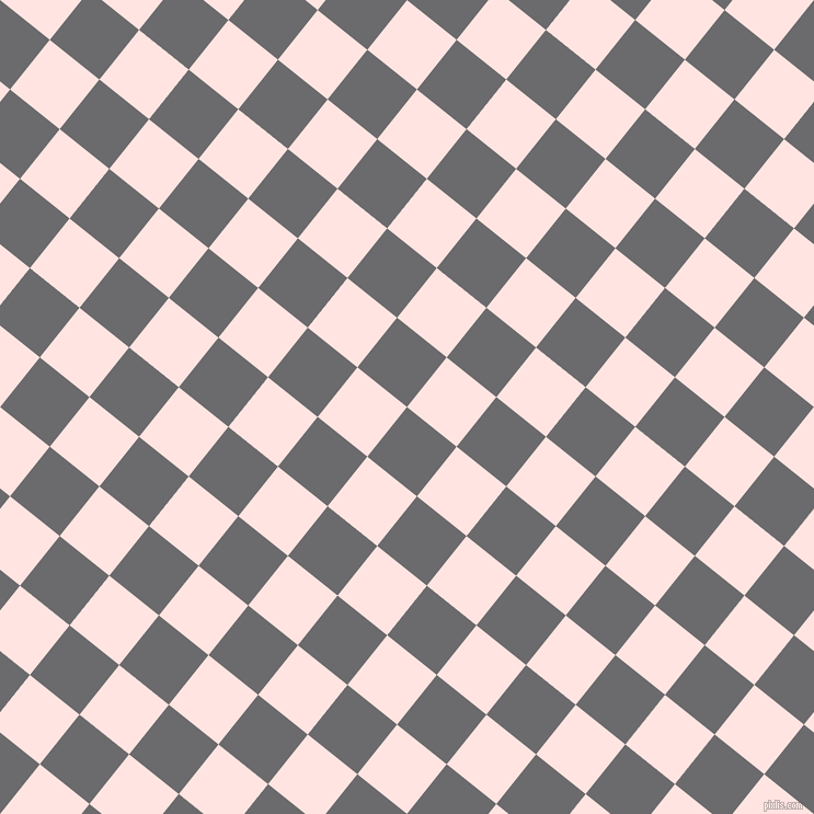 51/141 degree angle diagonal checkered chequered squares checker pattern checkers background, 58 pixel square size, , Scarpa Flow and Misty Rose checkers chequered checkered squares seamless tileable