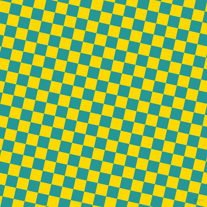 77/167 degree angle diagonal checkered chequered squares checker pattern checkers background, 39 pixel square size, , School Bus Yellow and Java checkers chequered checkered squares seamless tileable