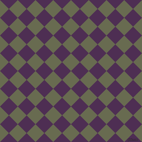 45/135 degree angle diagonal checkered chequered squares checker pattern checkers background, 44 pixel square size, Siam and Hot Purple checkers chequered checkered squares seamless tileable