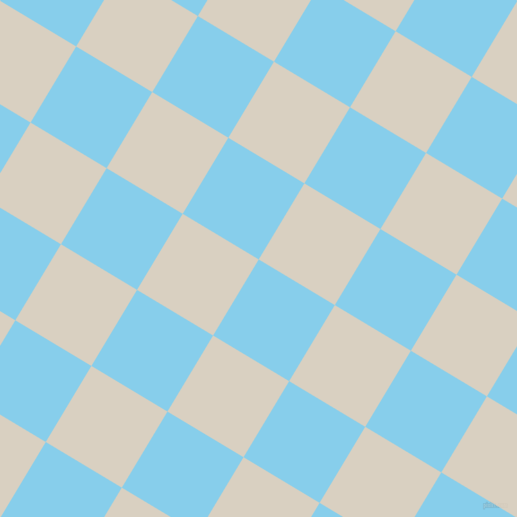 59/149 degree angle diagonal checkered chequered squares checker pattern checkers background, 128 pixel square size, , Sky Blue and Blanc checkers chequered checkered squares seamless tileable