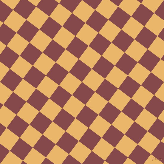 53/143 degree angle diagonal checkered chequered squares checker pattern checkers background, 55 pixel square size, , Solid Pink and Harvest Gold checkers chequered checkered squares seamless tileable