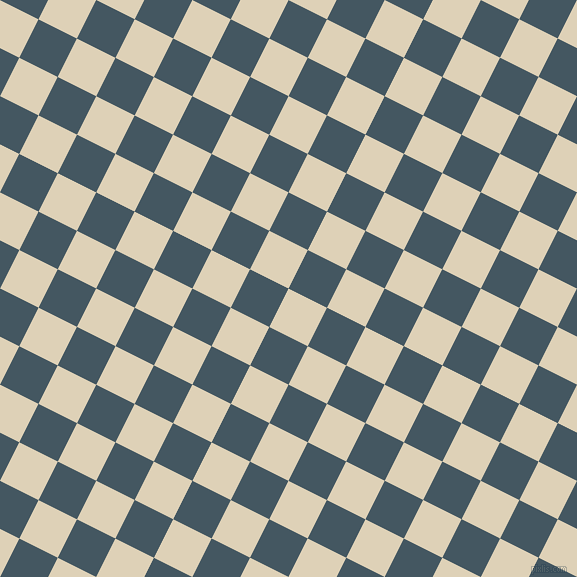 63/153 degree angle diagonal checkered chequered squares checker pattern checkers background, 43 pixel square size, , Spanish White and San Juan checkers chequered checkered squares seamless tileable