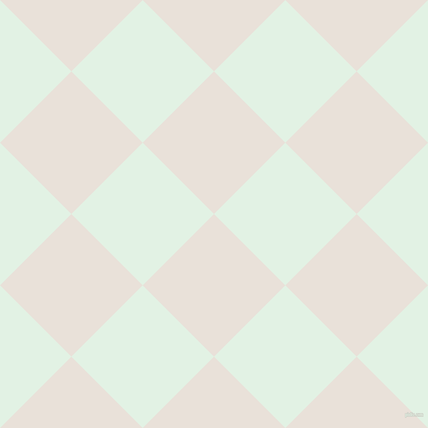 45/135 degree angle diagonal checkered chequered squares checker pattern checkers background, 197 pixel squares size, , Spring Wood and Frosted Mint checkers chequered checkered squares seamless tileable