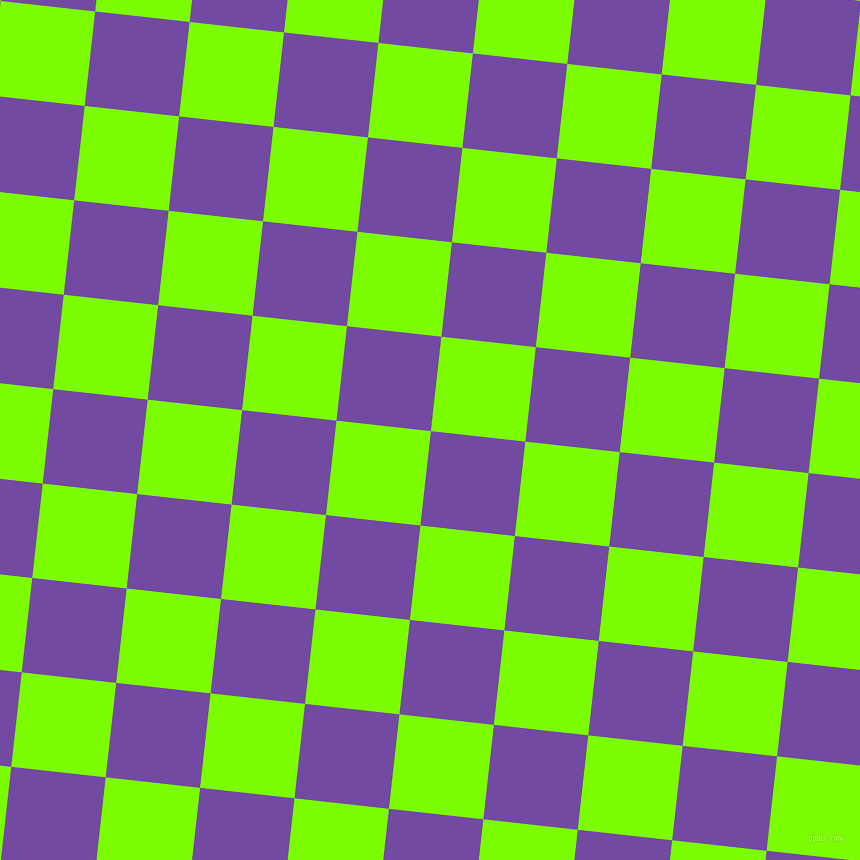 84/174 degree angle diagonal checkered chequered squares checker pattern checkers background, 95 pixel square size, , Studio and Lawn Green checkers chequered checkered squares seamless tileable