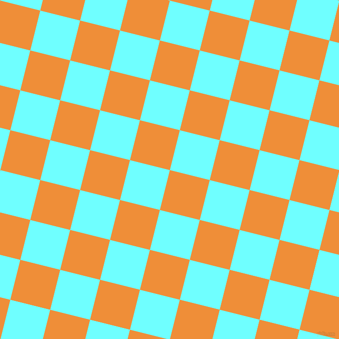 76/166 degree angle diagonal checkered chequered squares checker pattern checkers background, 82 pixel squares size, , Sun and Baby Blue checkers chequered checkered squares seamless tileable