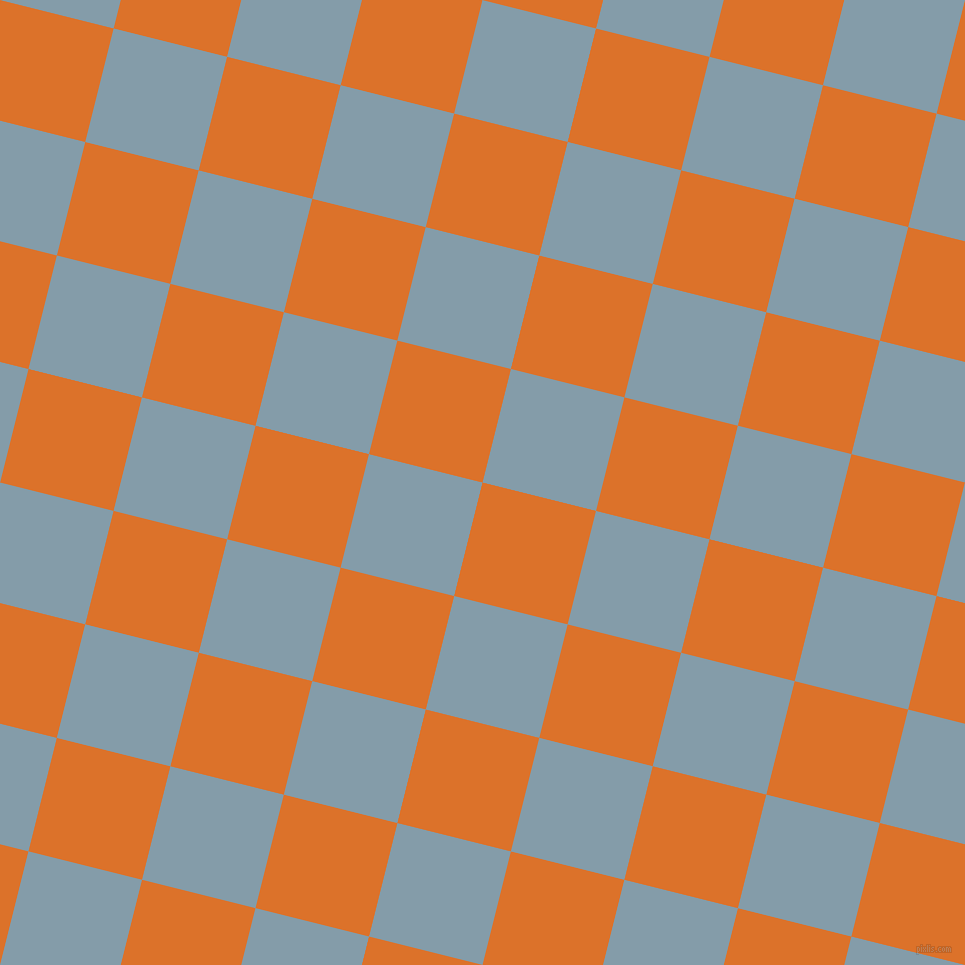 76/166 degree angle diagonal checkered chequered squares checker pattern checkers background, 117 pixel square size, , Tahiti Gold and Bali Hai checkers chequered checkered squares seamless tileable