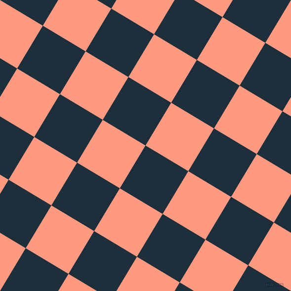 59/149 degree angle diagonal checkered chequered squares checker pattern checkers background, 101 pixel square size, , Tangaroa and Vivid Tangerine checkers chequered checkered squares seamless tileable