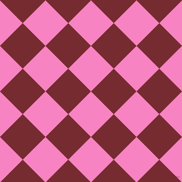 45/135 degree angle diagonal checkered chequered squares checker pattern checkers background, 113 pixel square size, Tea Rose and Tamarillo checkers chequered checkered squares seamless tileable