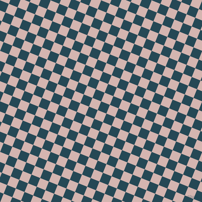 68/158 degree angle diagonal checkered chequered squares checker pattern checkers background, 32 pixel squares size, , Teal Blue and Oyster Pink checkers chequered checkered squares seamless tileable