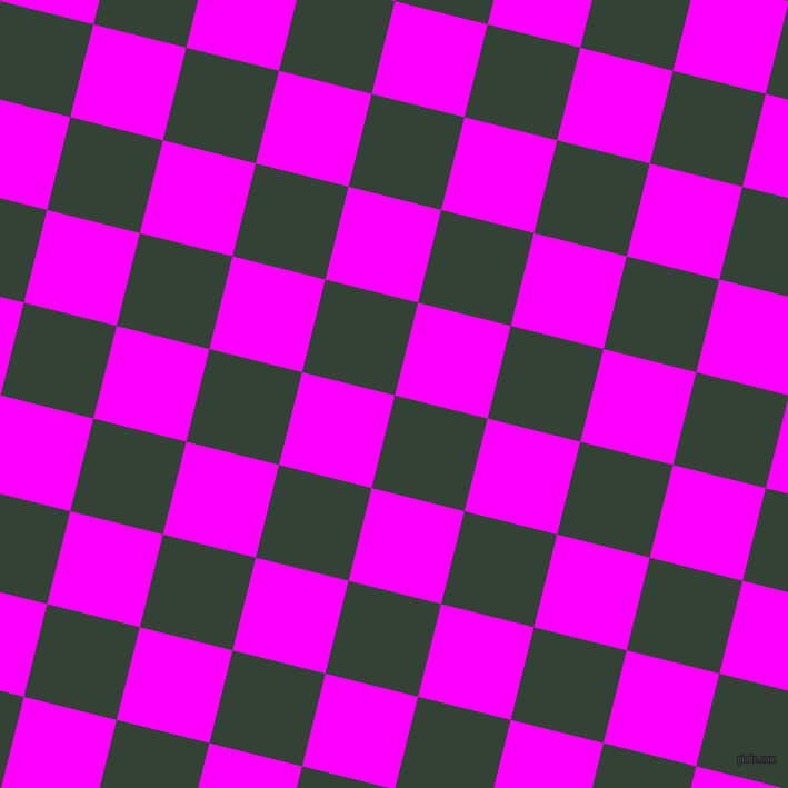 76/166 degree angle diagonal checkered chequered squares checker pattern checkers background, 86 pixel squares size, Timber Green and Magenta checkers chequered checkered squares seamless tileable