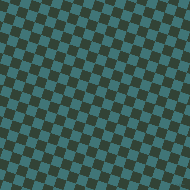 72/162 degree angle diagonal checkered chequered squares checker pattern checkers background, 38 pixel square size, , Timber Green and Ming checkers chequered checkered squares seamless tileable