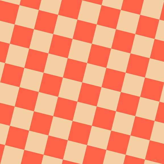 76/166 degree angle diagonal checkered chequered squares checker pattern checkers background, 70 pixel square size, , Tomato and Tequila checkers chequered checkered squares seamless tileable