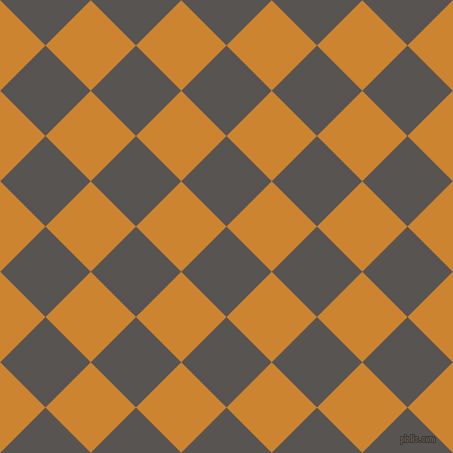 45/135 degree angle diagonal checkered chequered squares checker pattern checkers background, 64 pixel square size, , Tundora and Dixie checkers chequered checkered squares seamless tileable